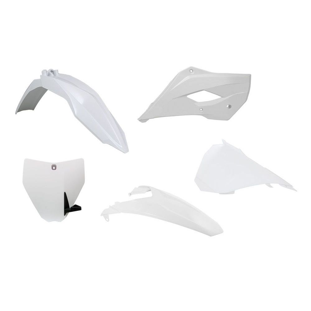 Plastics Kit 5 Pcs White Replica Husqvarna - Grafite Offroad
