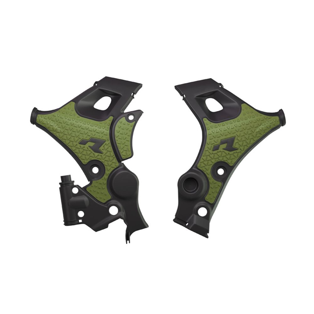 Paratelaio Bi-Componente Honda Transalp Nero-Verde Militare
