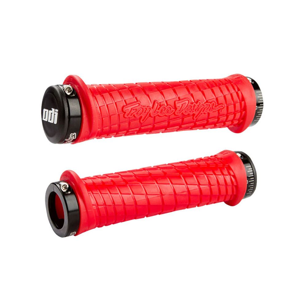 Manopole Mtb Lock-On Tld | Rosso-Nero