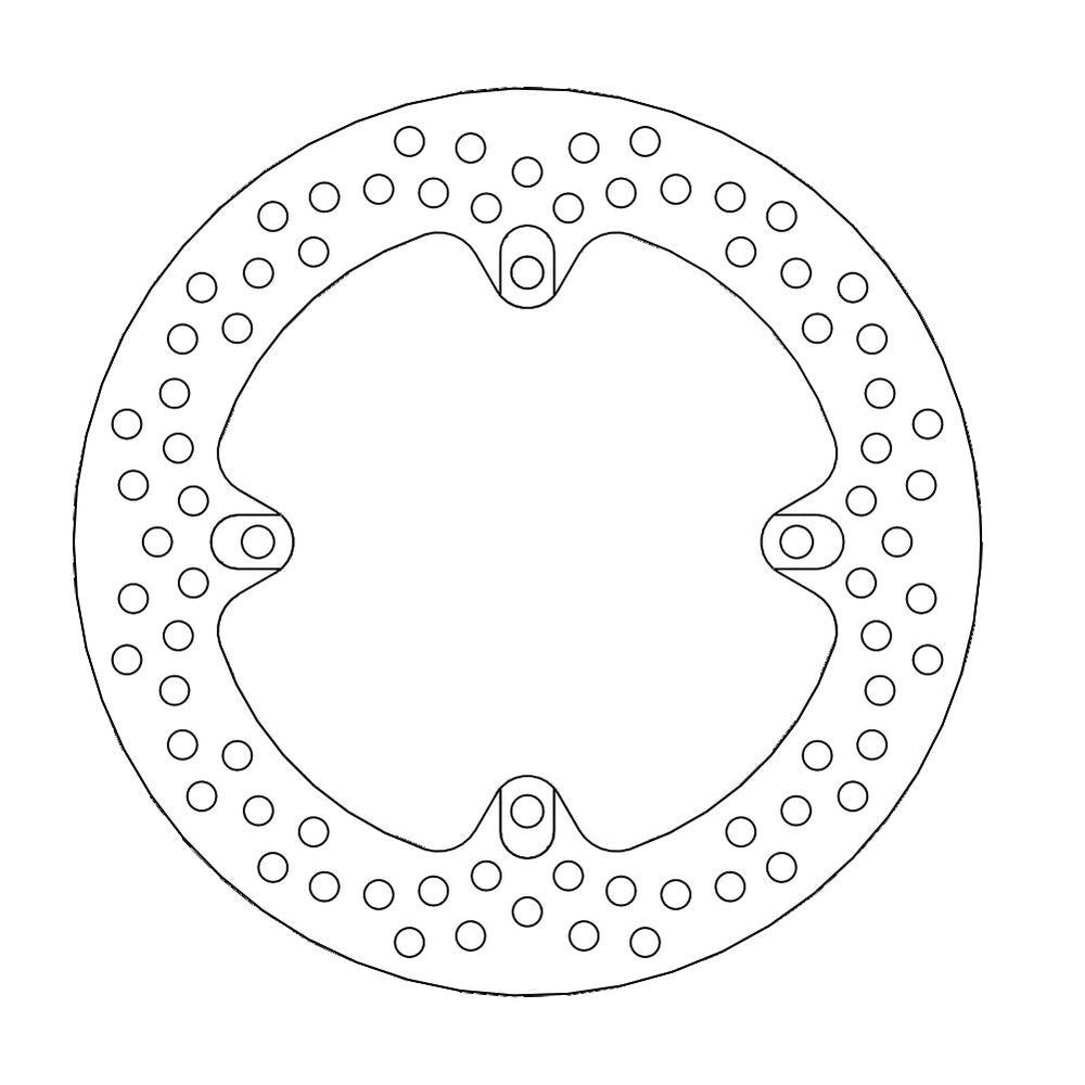Brake Disc Road Halo - Rear - Mv Agusta - Grafite Offroad