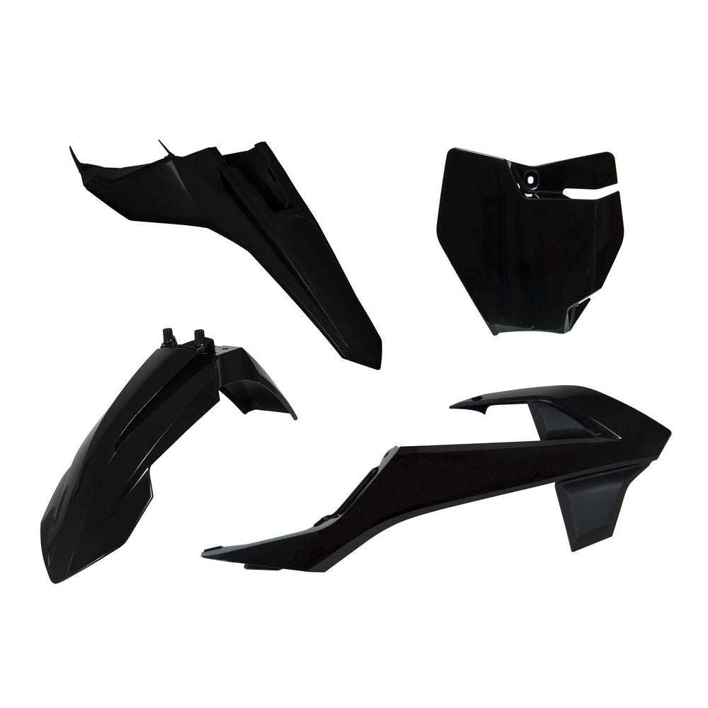 Plastics Kit 4 Pcs Black Replica Ktm Gas Gas 65 - Grafite Offroad