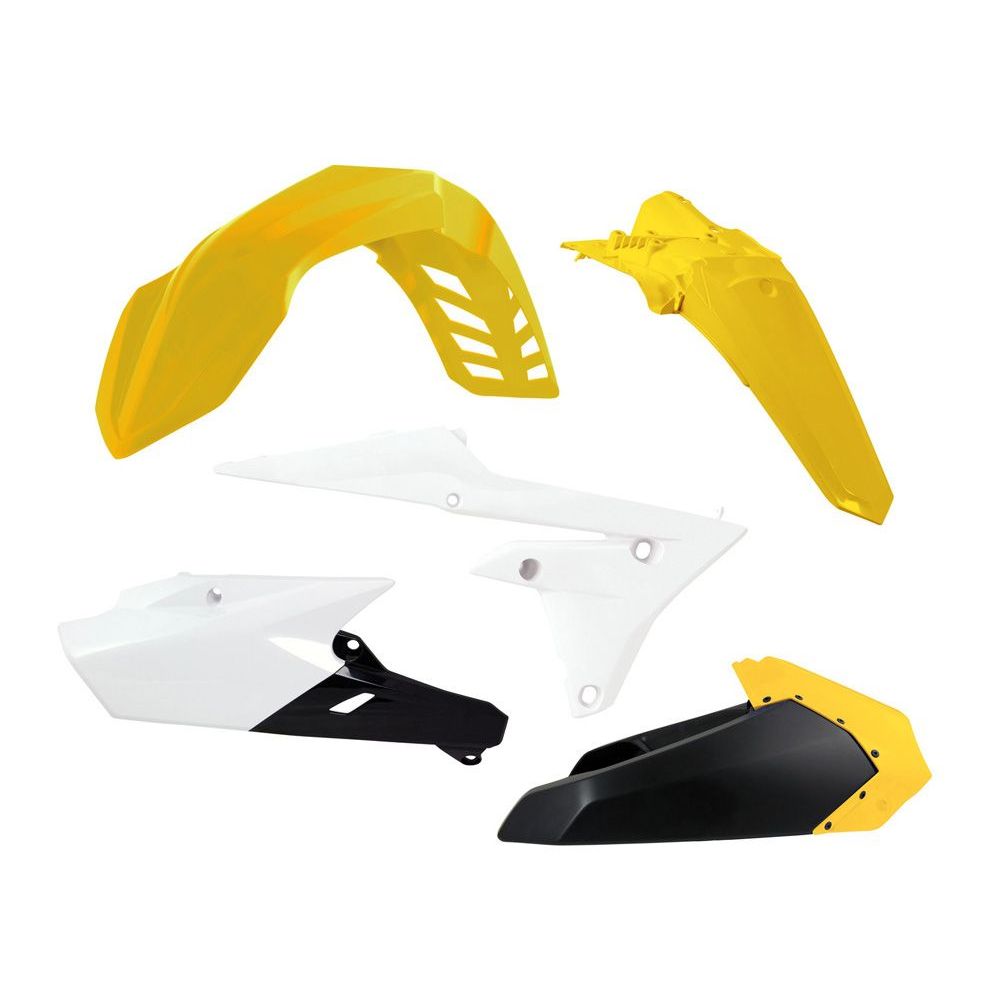 Plastics Kit 5 Pcs Yz Yellow Replica Yamaha with Airbox - Grafite Offroad