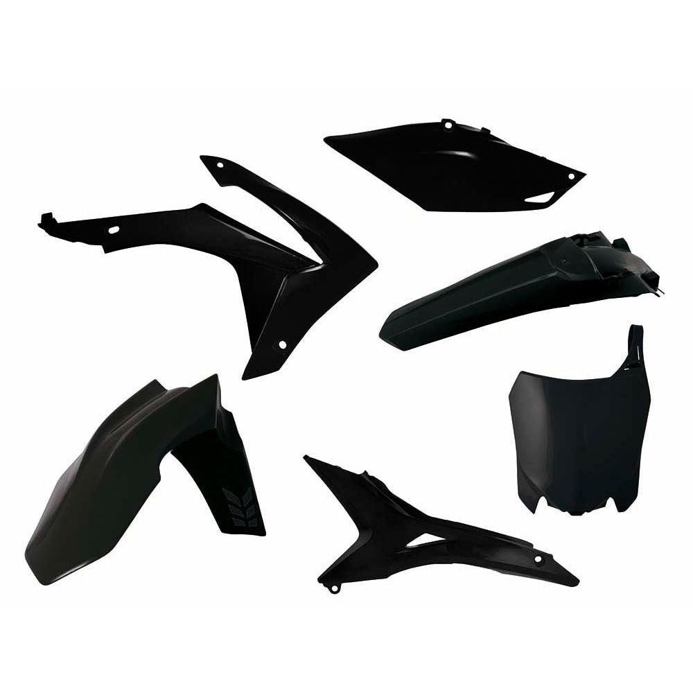 Plastics Kit 6 Pcs W/airbox Covers Black Crf450r 21-.. - Grafite Offroad