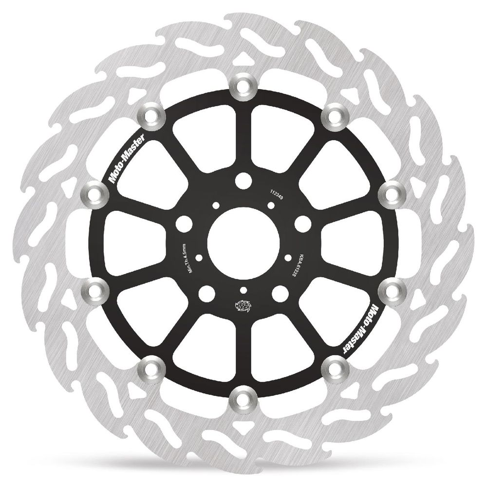 Brake Disc Road Flame - Floating - Front Right -: Honda Cb500x 2022 - Grafite Offroad