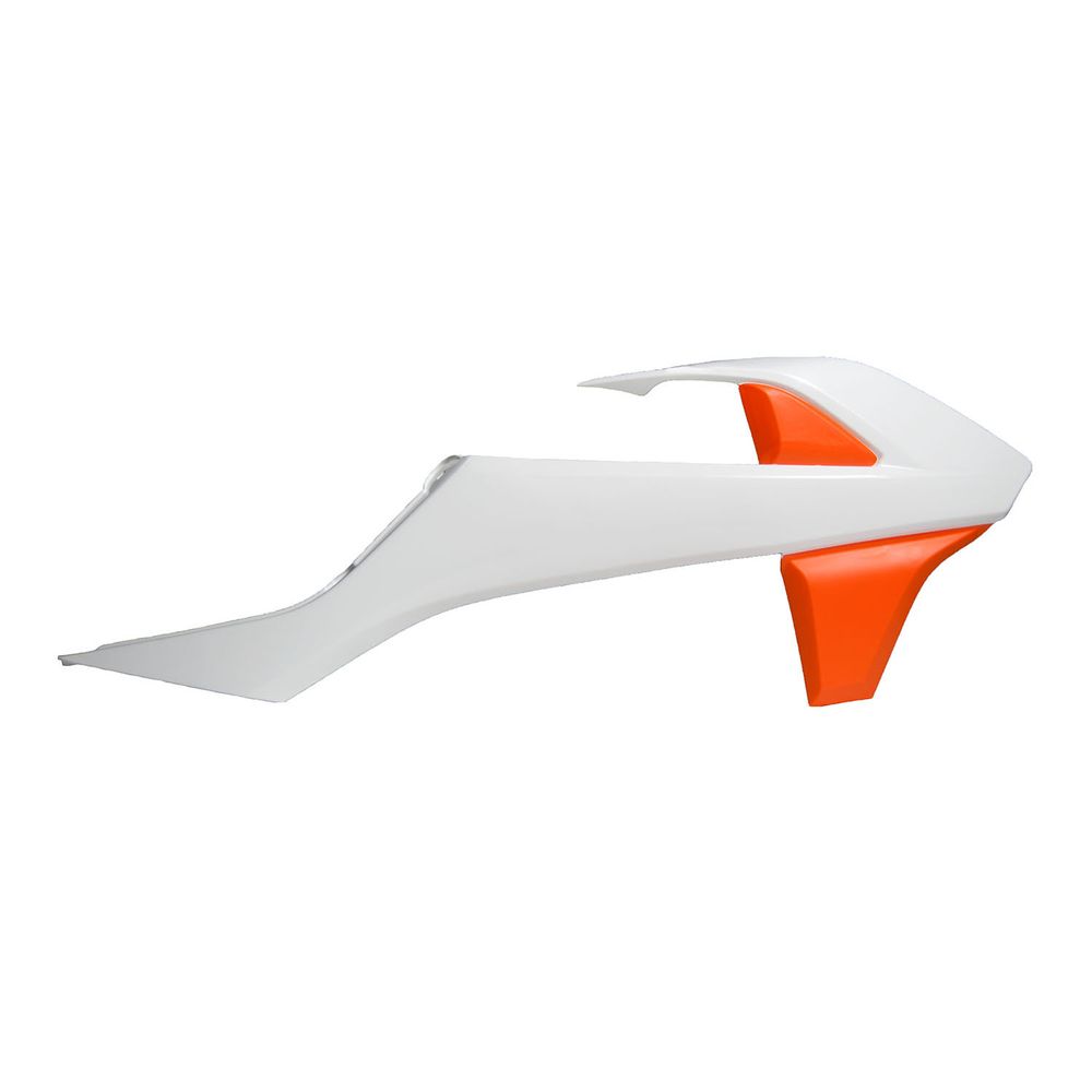 Radiator Scoops K Orange-white Replica Ktm - Grafite Offroad