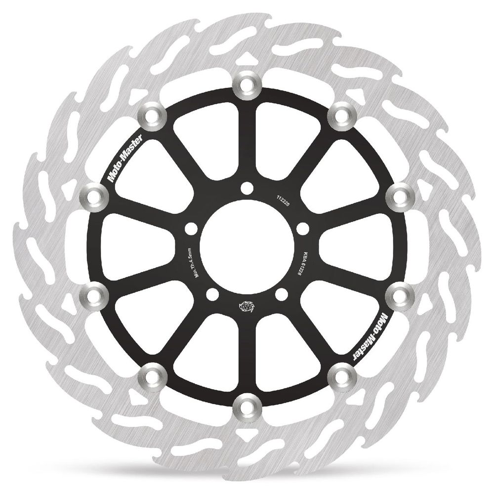Brake Disc Road Flame - Floating - Front Left - Ktm: Superduke 1290 - Grafite Offroad