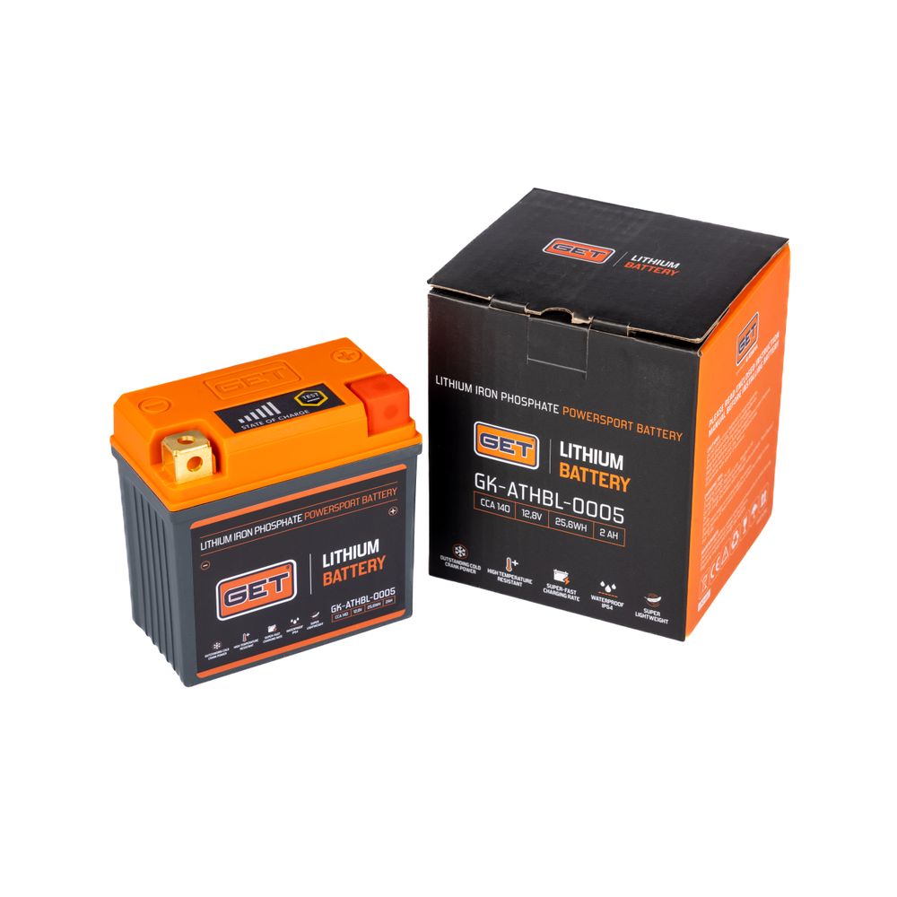 Lithium Battery for Dirt Bikes 2 Ah - 140 A CCA - Grafite Offroad