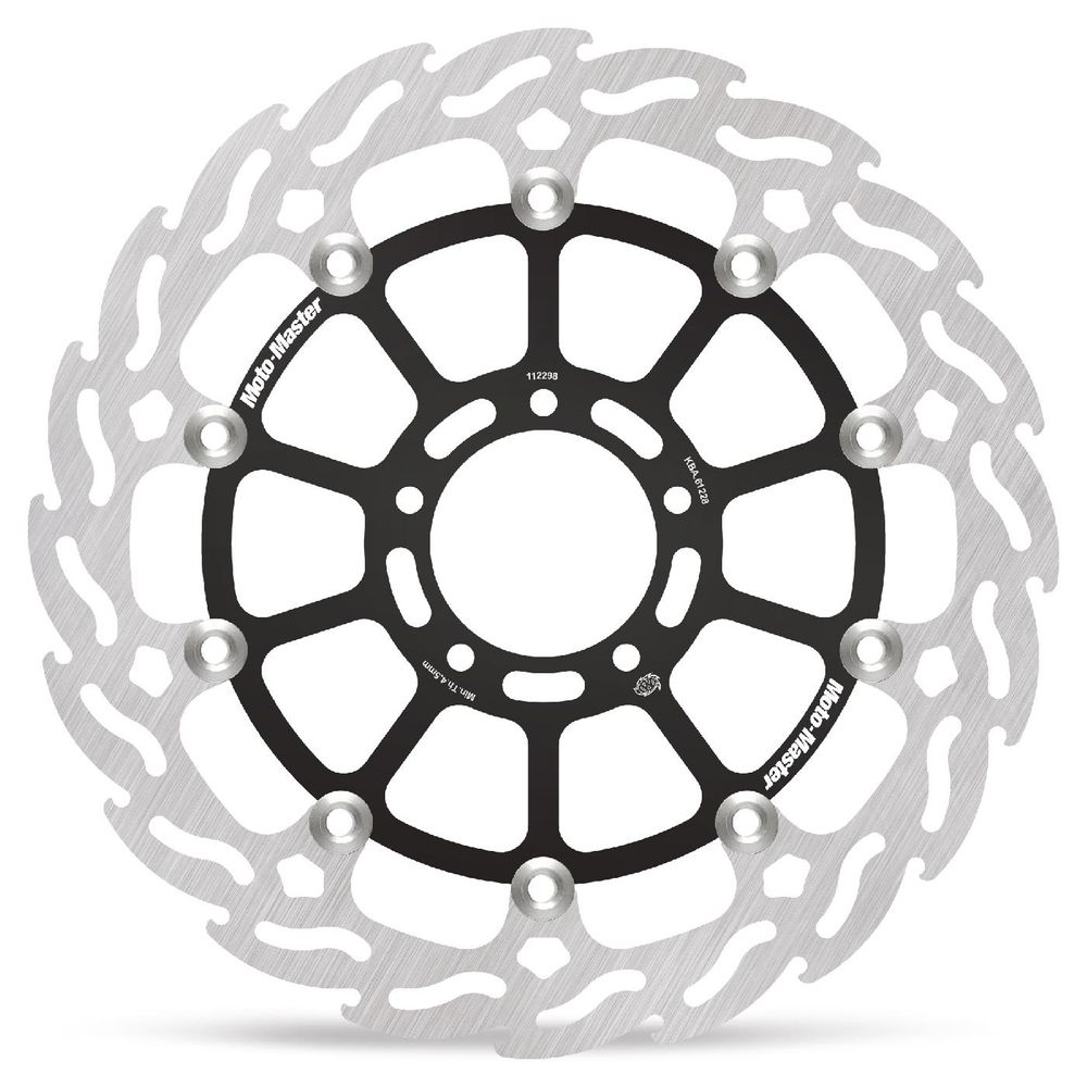Brake Disc Road Flame - Floating - Front Left - Ducati: Scrambler 800 - Grafite Offroad