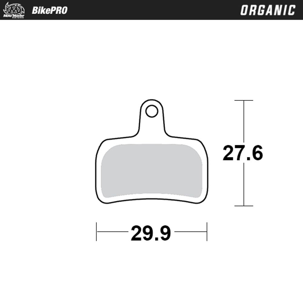 Brake Pad Bicycle Organic - Hope Mini - Grafite Offroad