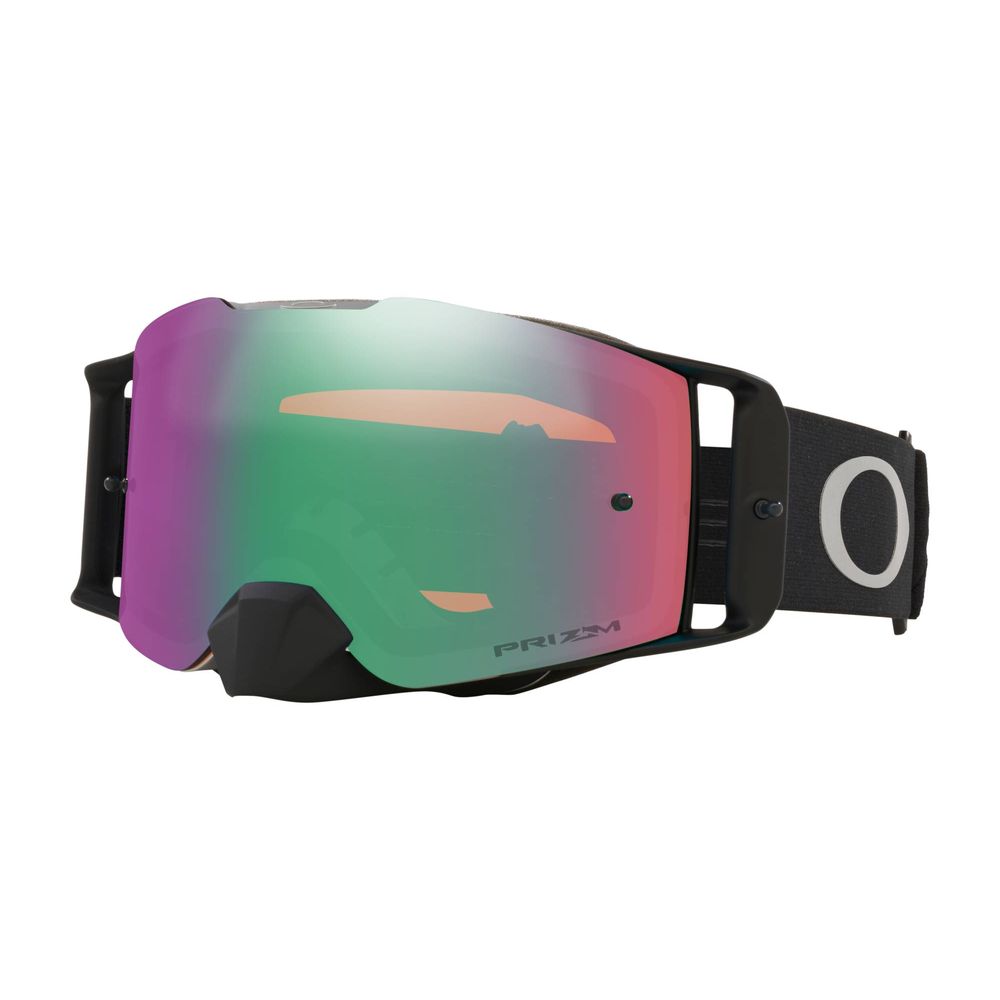 FRONT LINE Goggles, Tuff B. Black, Prizm MX Green