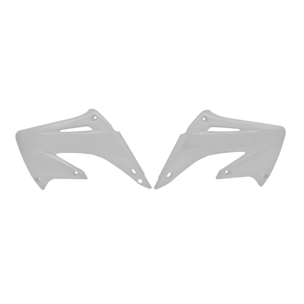 Radiator Scoops White Replica Honda - Grafite Offroad