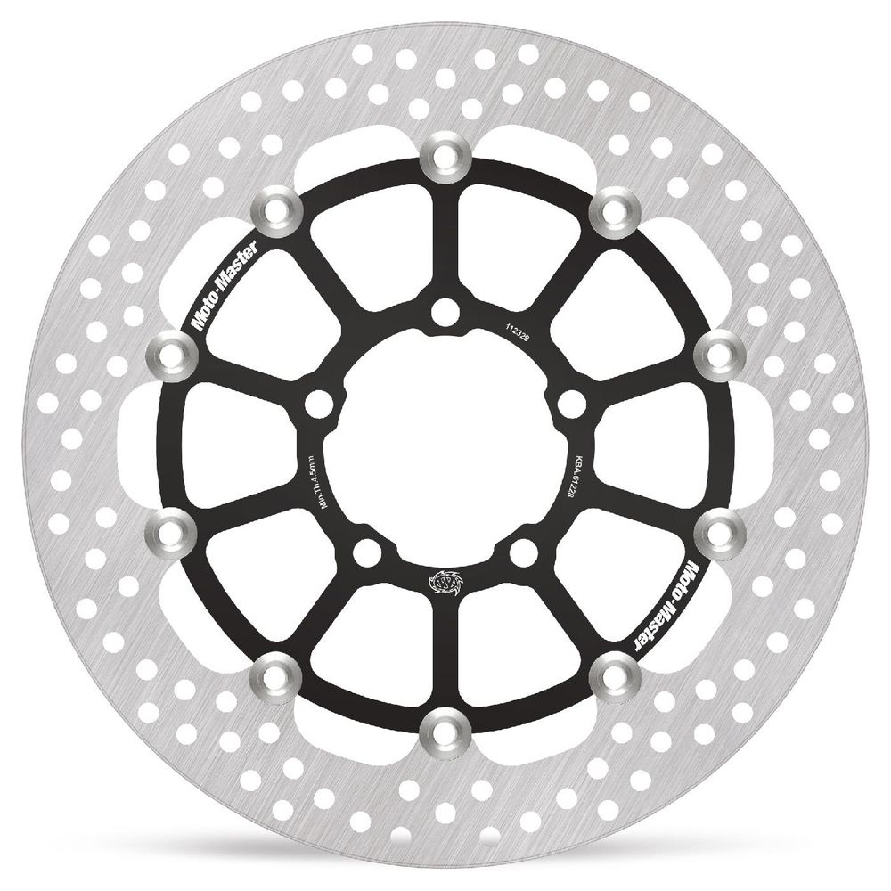Brake Disc Road Halo - Floating - Front - Triumph: Scrambler 1200 Xc/xe, Speed Triple 1050 S/rs - Grafite Offroad