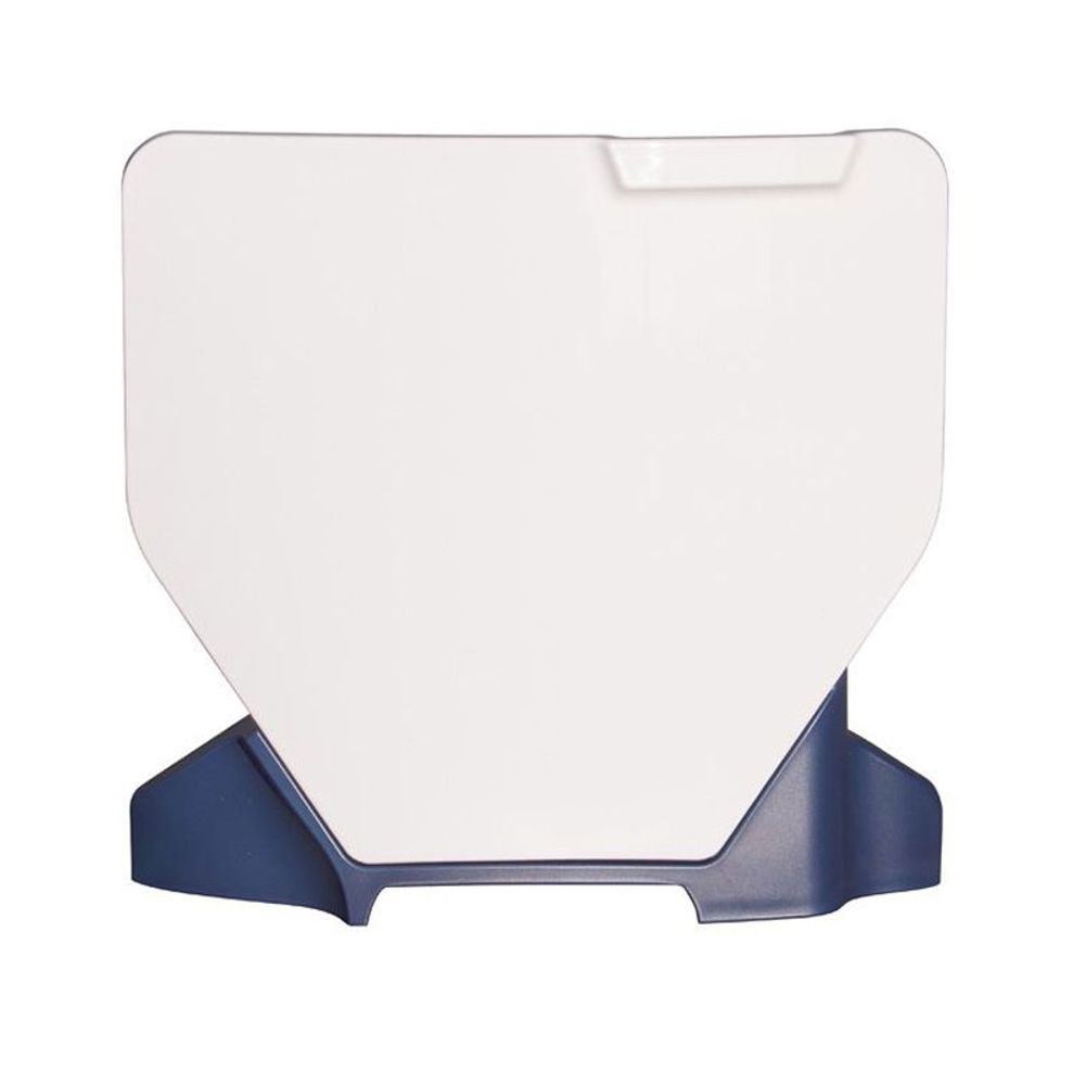 Front Number Plate White/hsq Blue Replica Husqvarna - Grafite Offroad