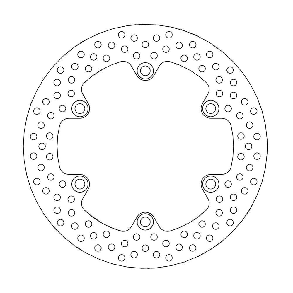 Brake Disc Road Halo - Rear - Suzuki: Gsx R1300 Hayabusa, B-king 1300 - Grafite Offroad