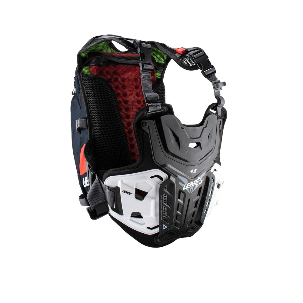 Bib Protector Moto 4.5 Hydradri | Black/red | One Size - Grafite Offroad