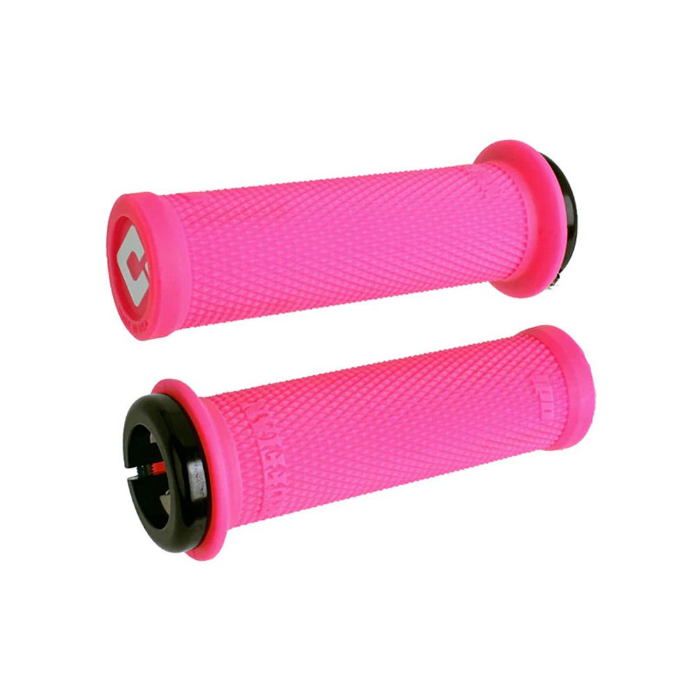 Manopole Bmx Lock-On Ruffian Mini V2.1 | Profilo 29.5Mm | 110Mm | Rosa