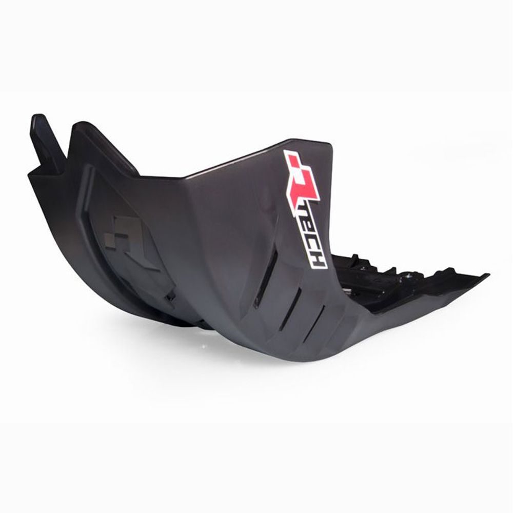 Plastic Engine Protector Black Replica Kawasaki Kxf 250/450 - Grafite Offroad