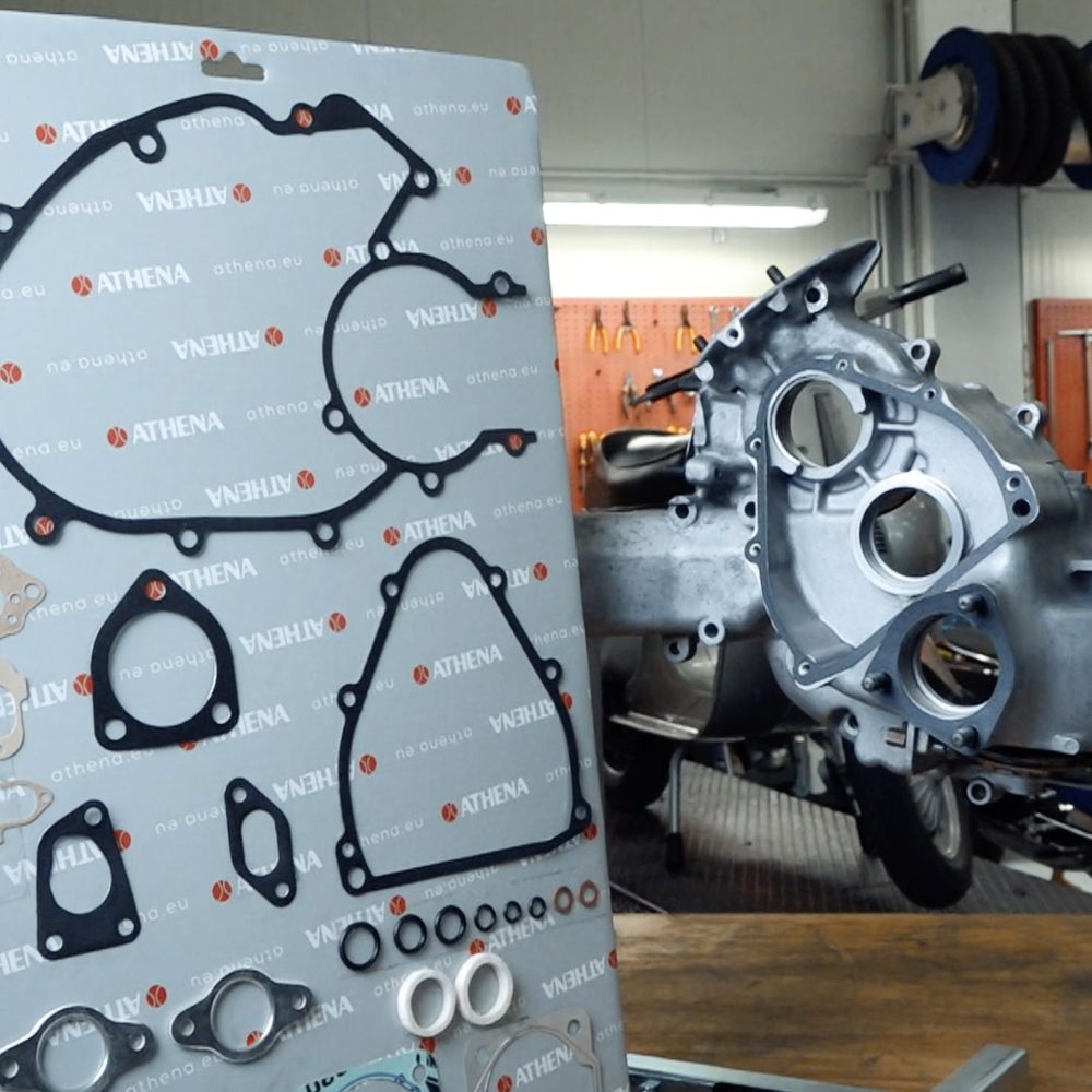 Vespa Small Frame Complete Gasket Kit with O-rings (Engine Oil Seals not included) - Grafite Offroad