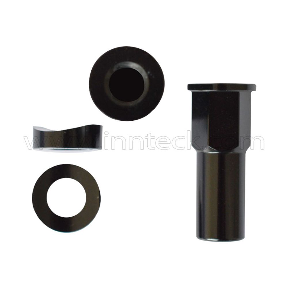 Rim Lock Tower Nut Kits Color Black - Grafite Offroad