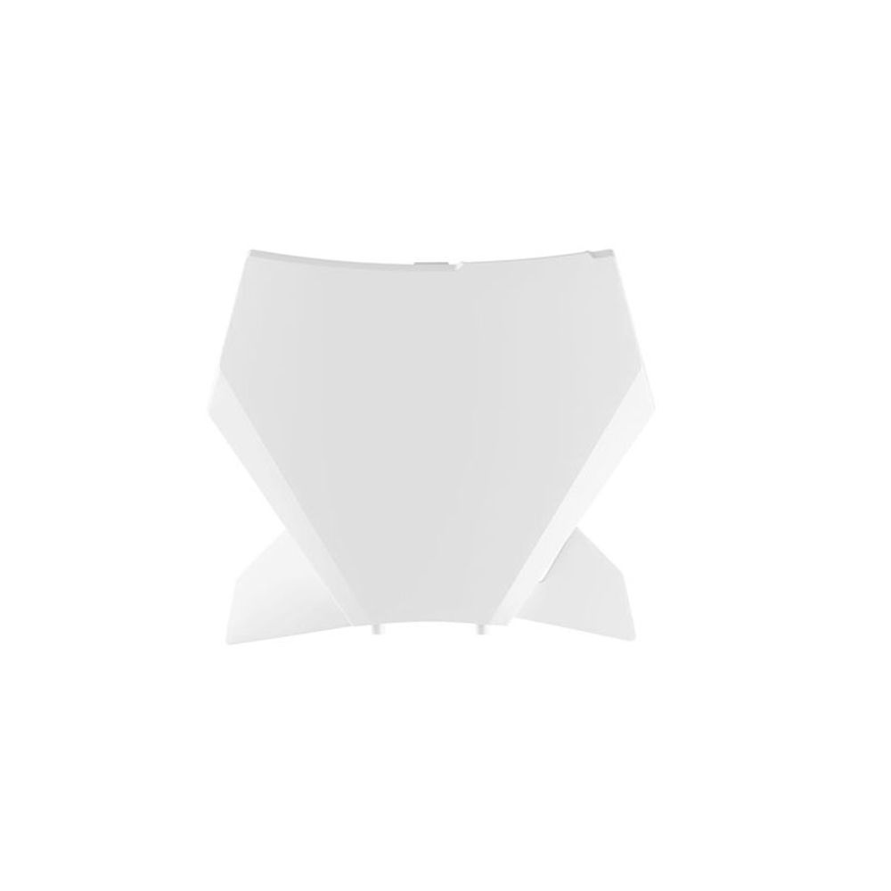 Front Number Plate Ktm Replica White