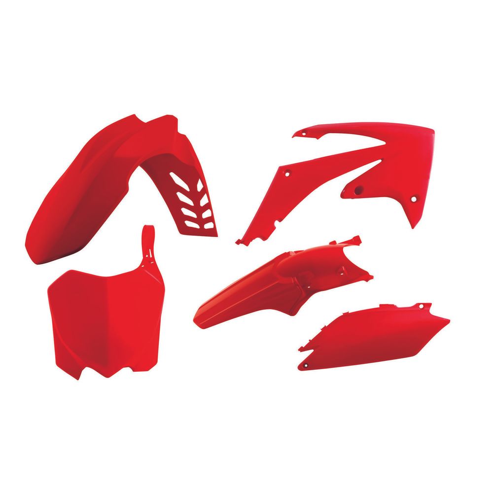 Plastics Kit 5 Pcs Crf Red Replica Honda - Grafite Offroad