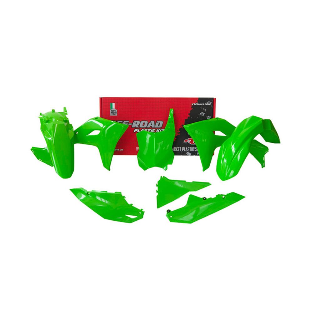 Plastic Kit 5 Pcs  Replica Kawasaki Green