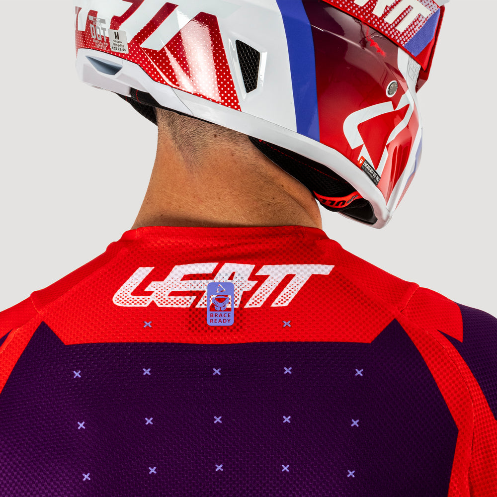 4.5 Lite motocross jersey ultra light and ventilated - Grafite Offroad