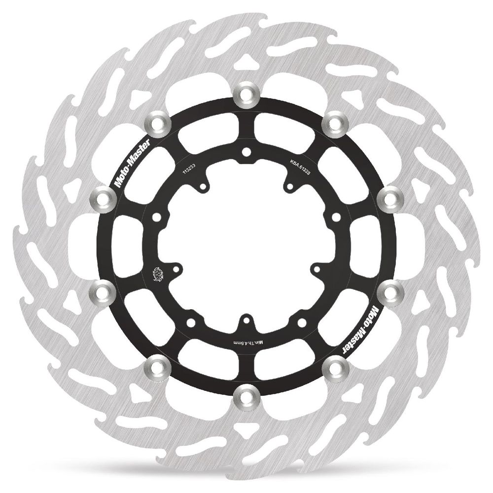 Brake Disc Road Flame - Floating - Front Left - Honda: Honda Crf 1100 L Africa Twin Adventure Sports - Grafite Offroad