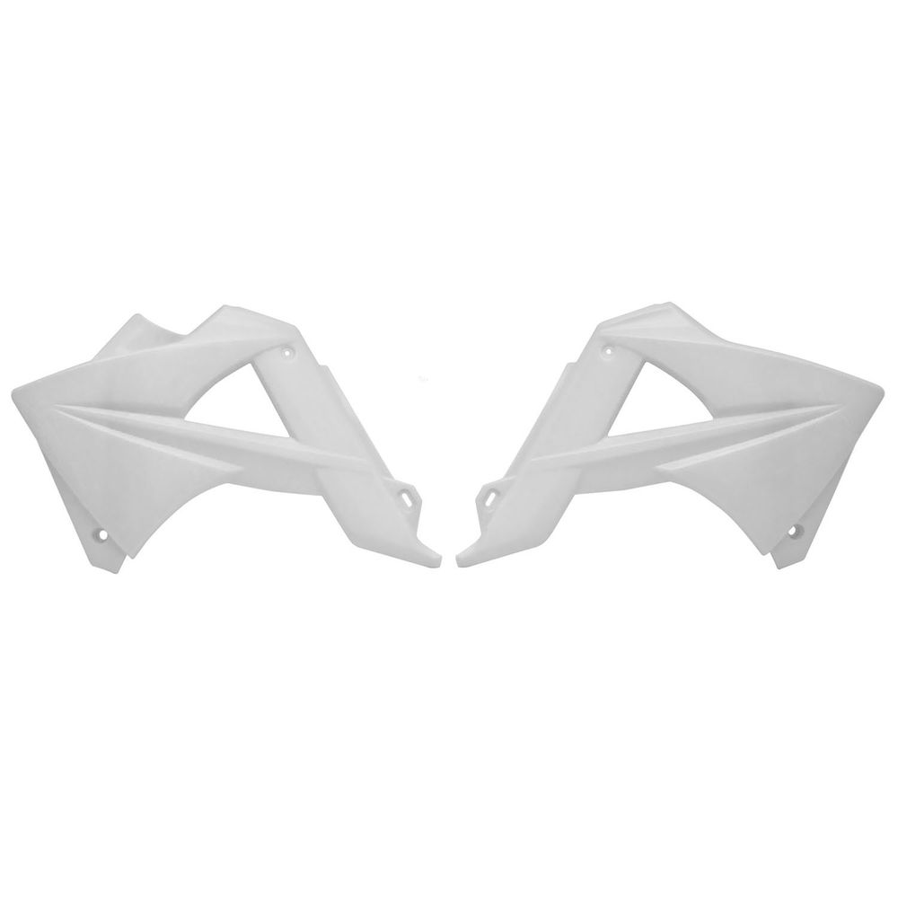 Radiator Scoops Replica Gas-gas Gg White - Grafite Offroad
