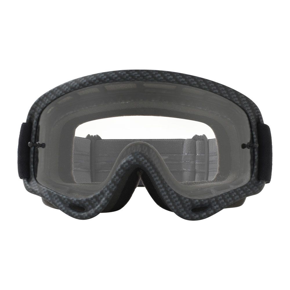 Maschera O-FRAME, Fascia Carbonio, Lente Trasparente