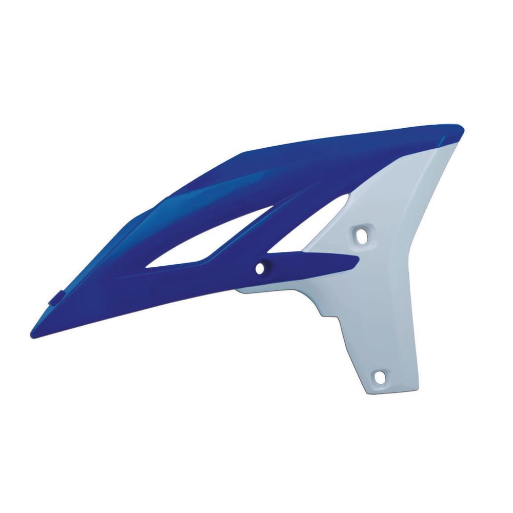 Radiator Scoops Yz Blue-white Replica Yamaha - Grafite Offroad
