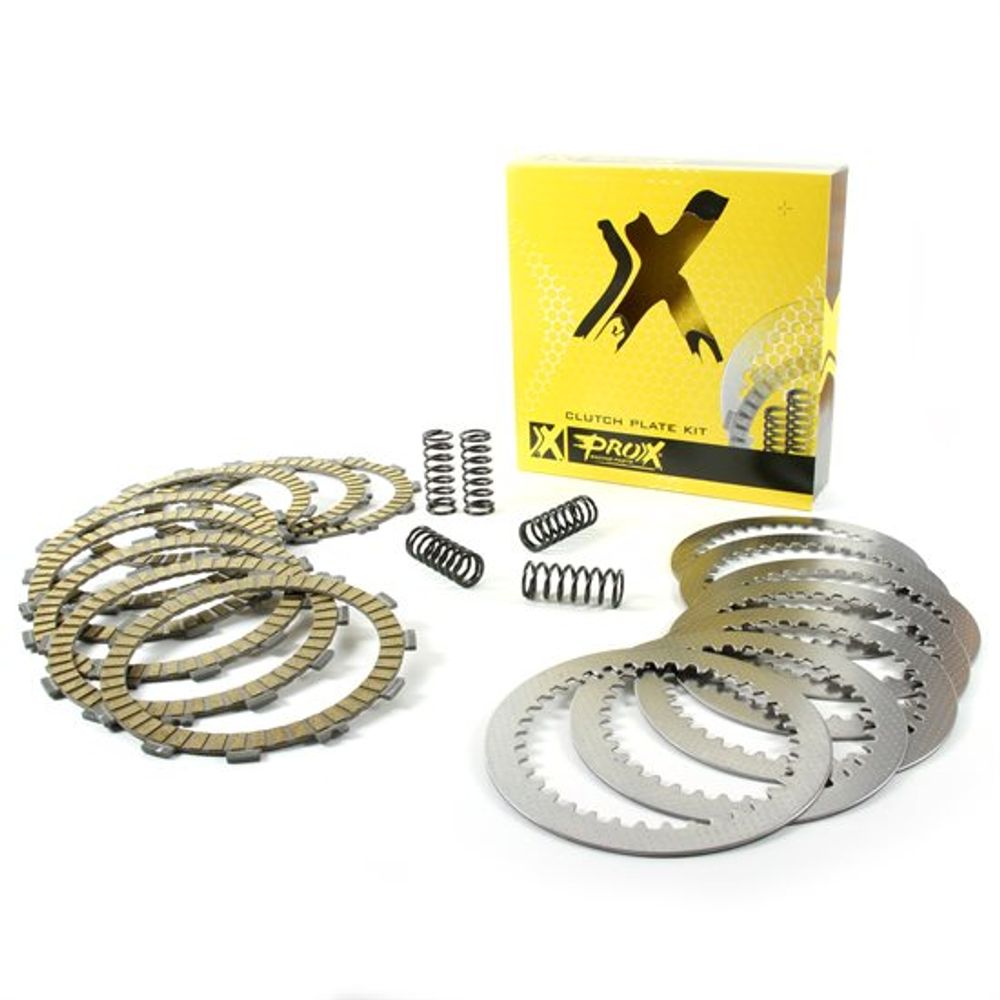 Prox Complete Clutch Plate Set Kx450f `10-18 + Klx450r`08-21 - Grafite Offroad