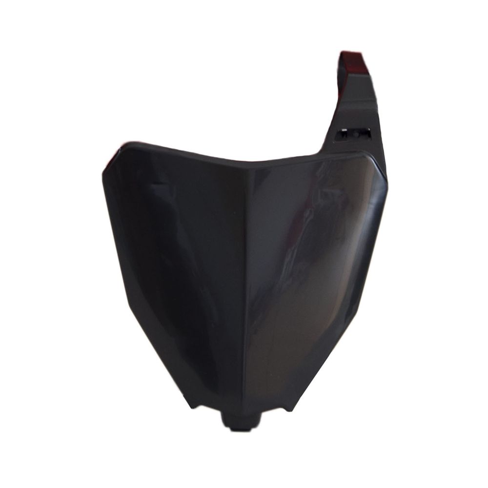 Front Number Plate Black Replica Honda - Grafite Offroad