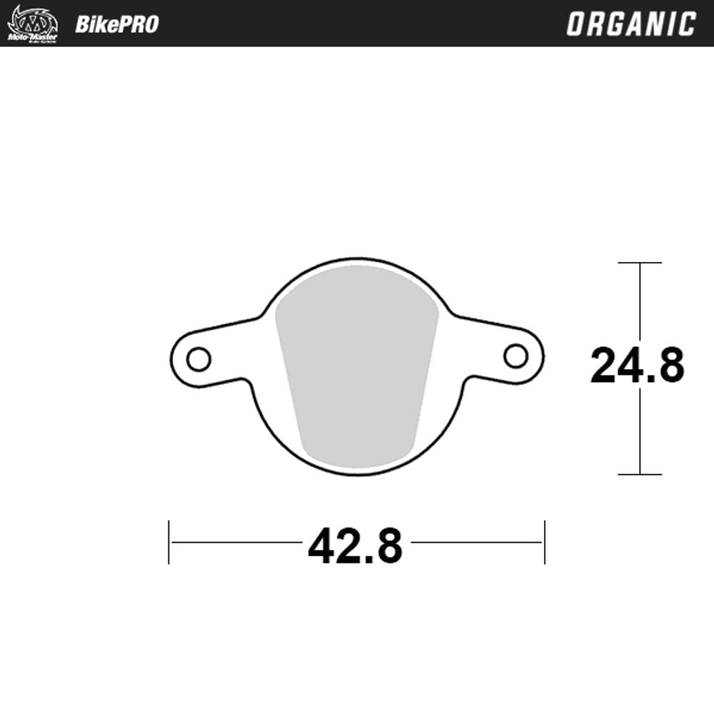 Brake Pad Bicycle Organic - Magura Clara, Louis - Grafite Offroad