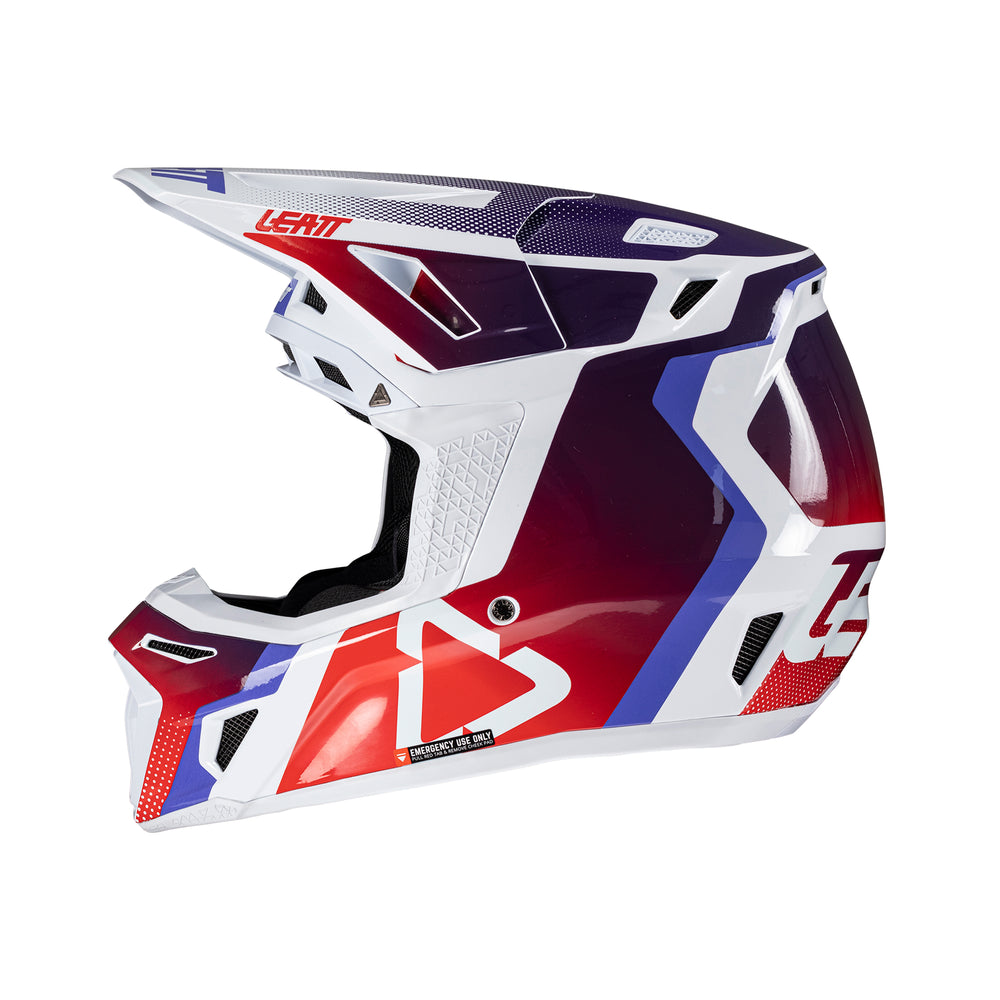 8.5 Composite motocross helmet with goggle included - Grafite Offroad