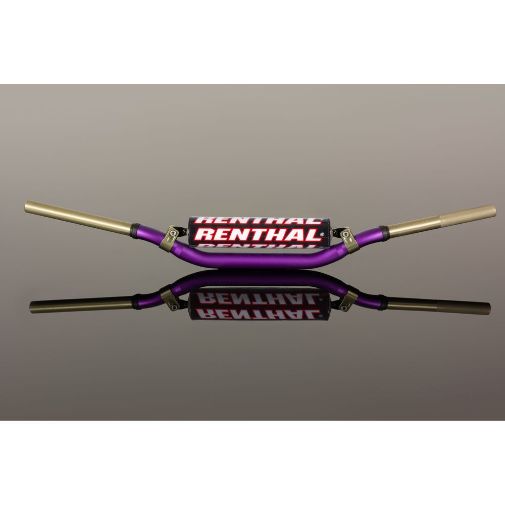 Renthal Handlebar | Twinwall | 999 Mcgrath - Ktm Sx125-450 2016+ | Purple - Grafite Offroad