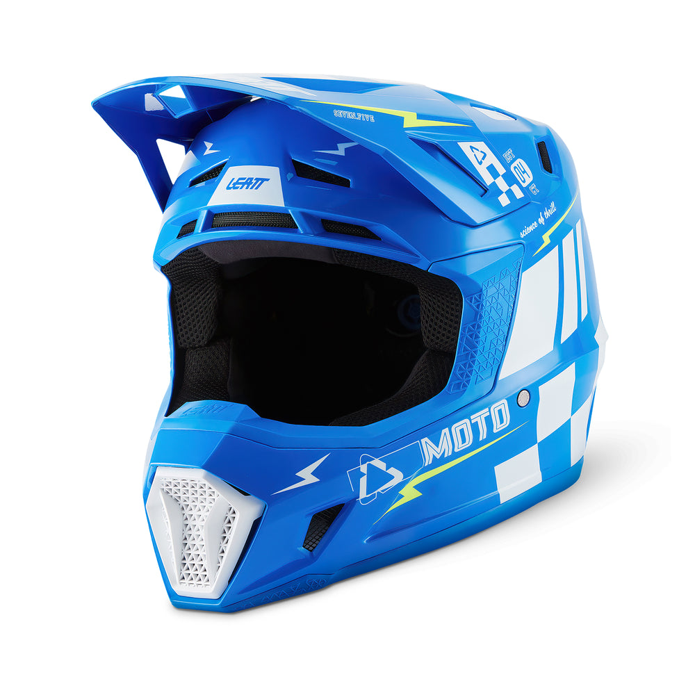 Helmet Kit Moto 7.5 Leatt - Grafite Offroad