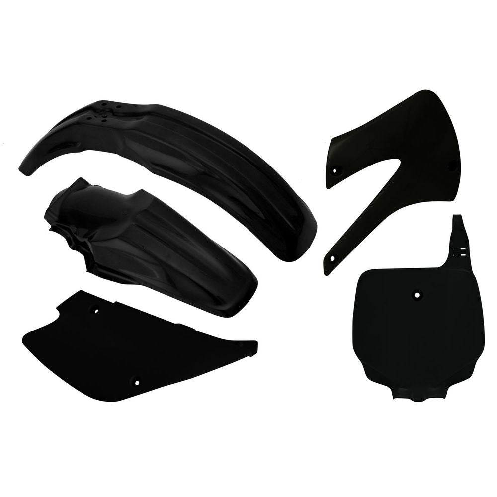 Plastics Kit 5 Pcs Black Replica Kawasaki - Grafite Offroad