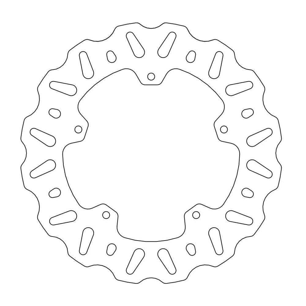 Brake Disc Scooter Nitro - Front/rear - Piaggio, Vespa - Grafite Offroad