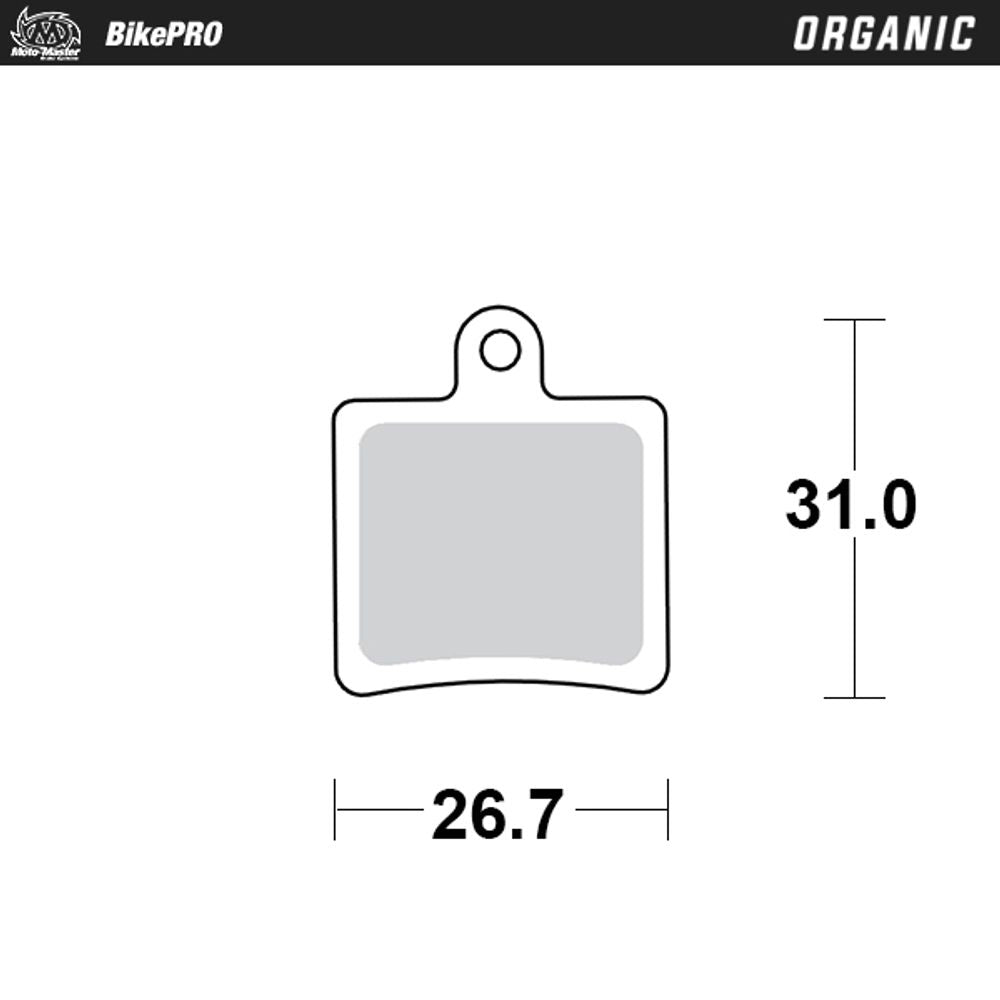 Brake Pad Bicycle Organic - Hope Mini - Grafite Offroad