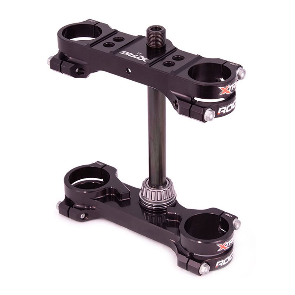 Xtrig Triple Clamp Rocs-tech Fixed Off-set 14mm Husqvarna Ktm Gas Gas 85 Black - Grafite Offroad