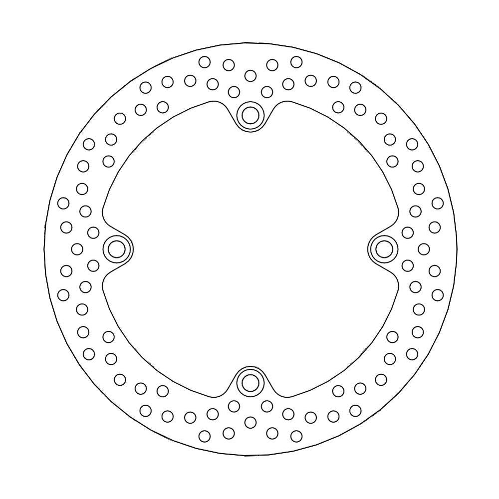 Brake Disc Road Halo - Rear - Honda: Xrv750, Varadero 1000 Abs - Grafite Offroad