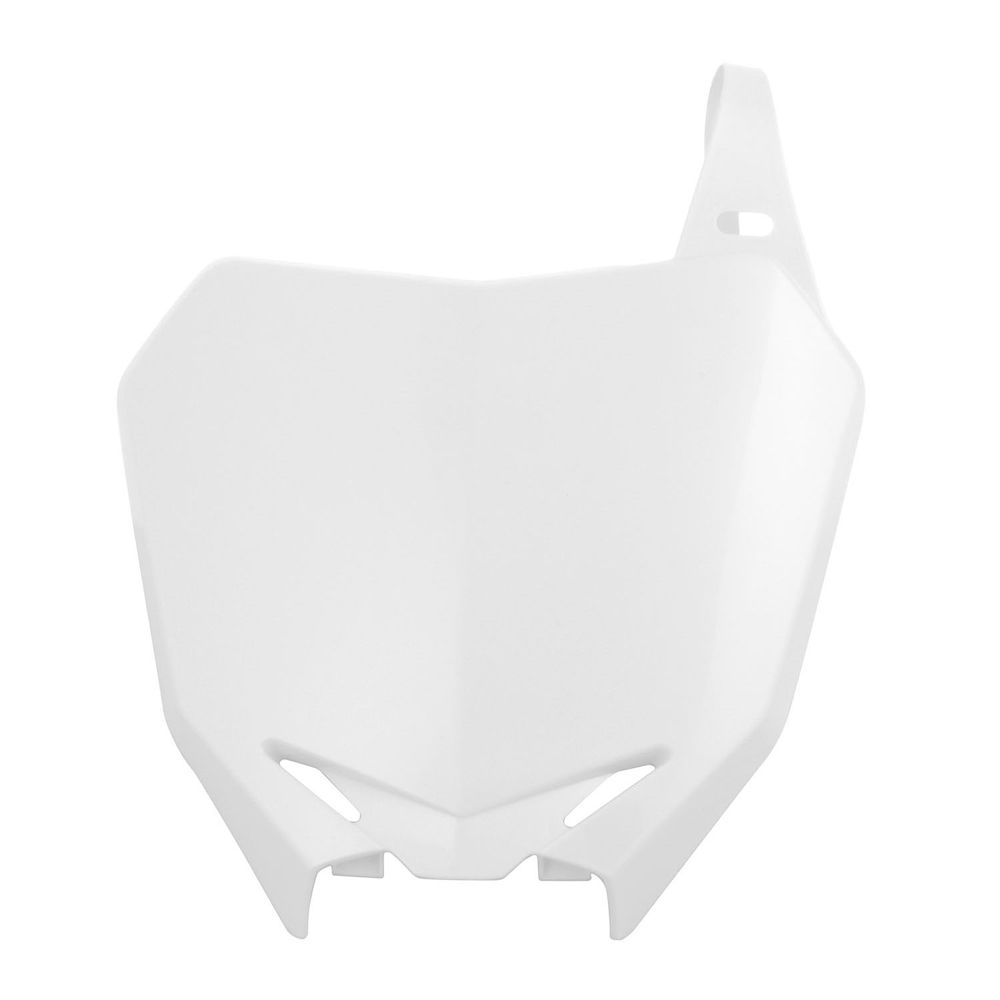 Front Number Plate White Replica Suzuki - Grafite Offroad