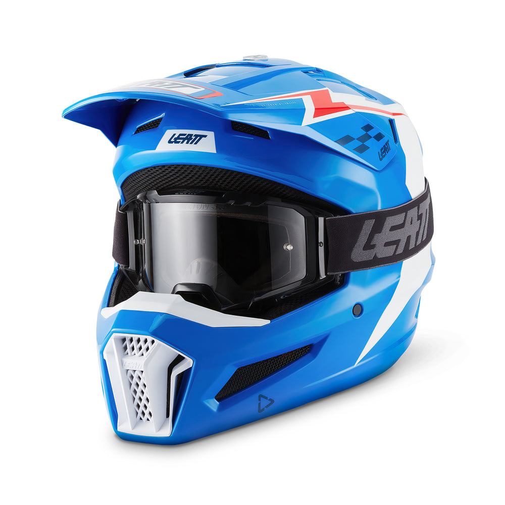 Helmet Kit Moto 3.5 Leatt - Grafite Offroad
