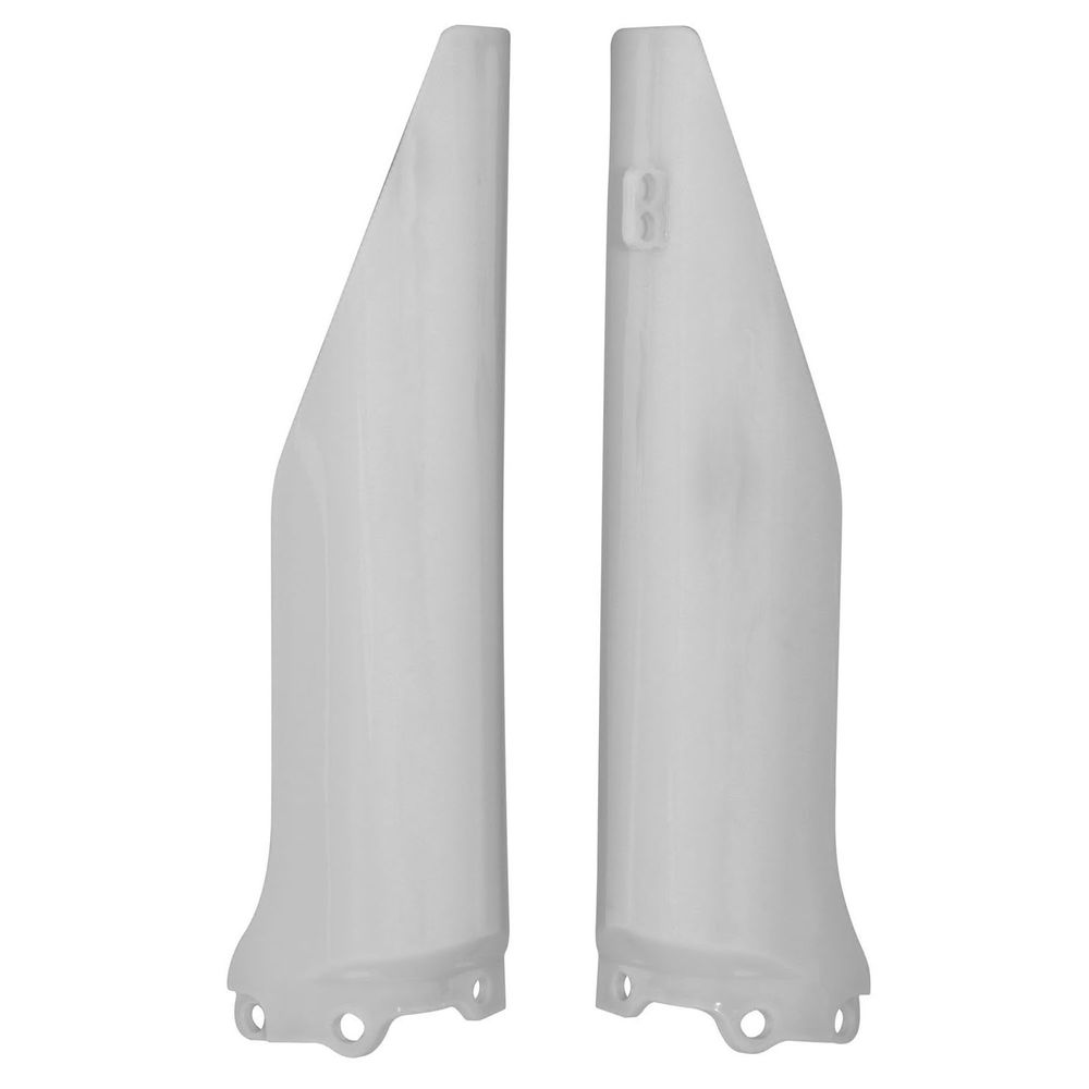 Fork Protectors White Replica Kawasaki/suzuki - Grafite Offroad
