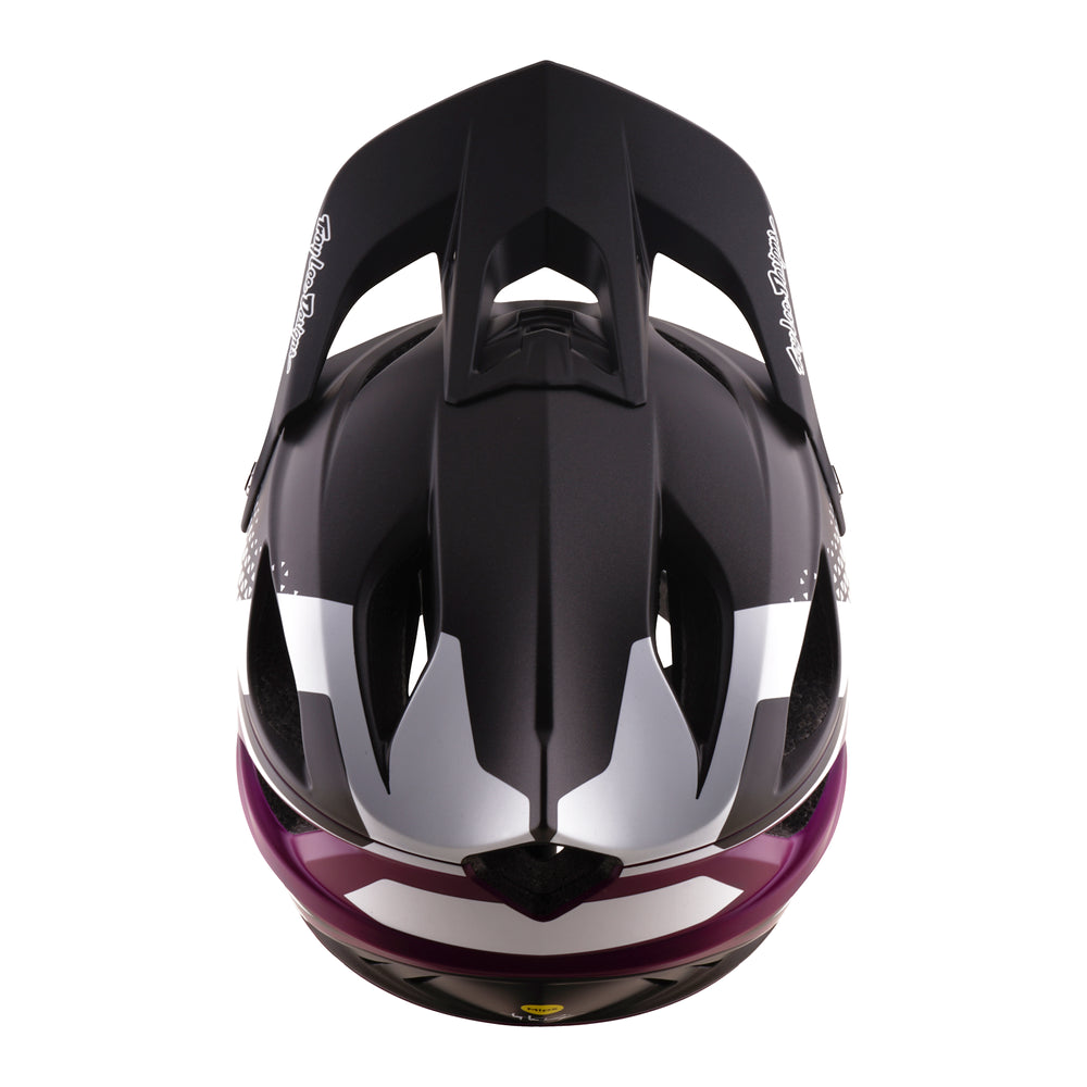Helmet Stage 2 - Amper - / Violet - M/L Troy Lee Designs - Grafite Offroad