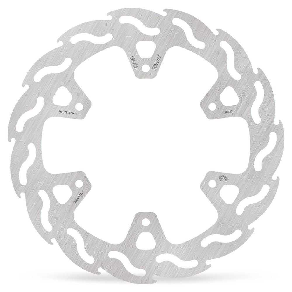 Brake Disc Off-road Flame - Rear - Yamaha: Wr125/200/250, Yz125/250 - Grafite Offroad