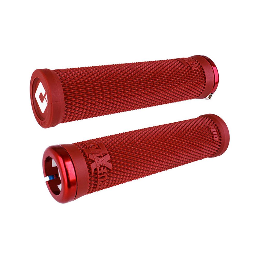 Manopole Mtb Lock-On Ruffian Xl V2.1 135Mm | Rosso