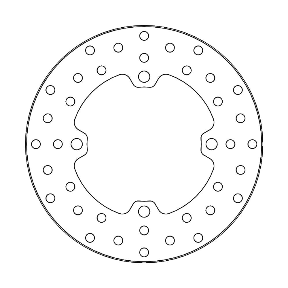 Brake Disc Atv Halo - Rear - Polaris: Ranger - Grafite Offroad