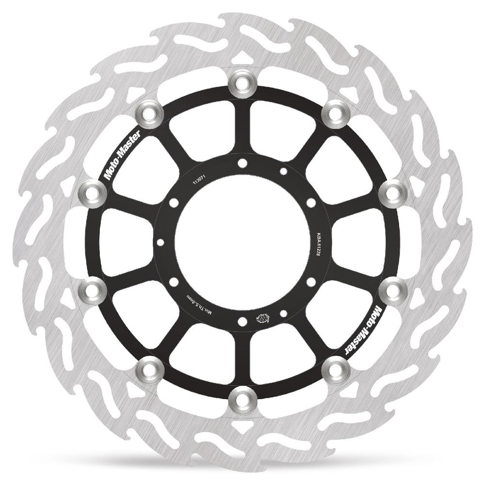 Brake Disc Road Flame Racing - Floating - Front Right - Honda: Cbr1000 2008 - Grafite Offroad
